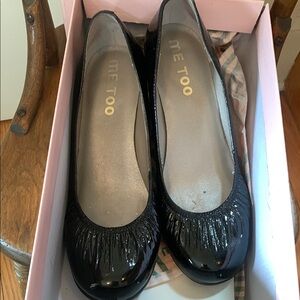 Me Too Starlite2 Black Wedge Heels